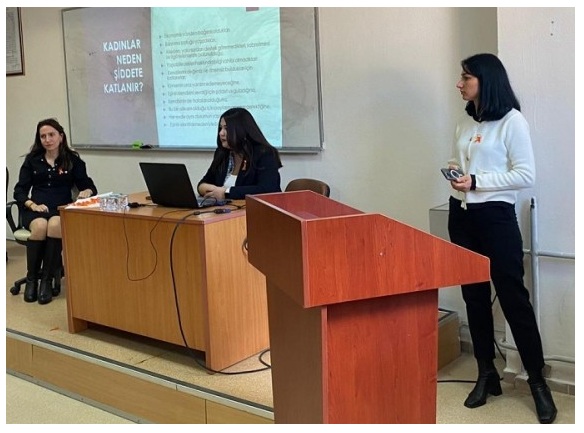 ÇAN MYO’DA KADINA YÖNELİK ŞİDDETE KARŞI FARKINDALIK VE EĞİTİM ETKİNLİKLERİ