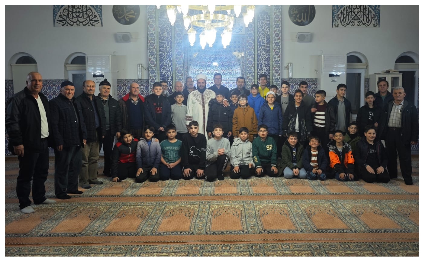 ŞEHİT EMİN AYDIN İMAM HATİP ORTAOKULU ÖĞRENCİLERİNDEN ŞUAYB CAMİİNDE ANLAMLI BULUŞMA