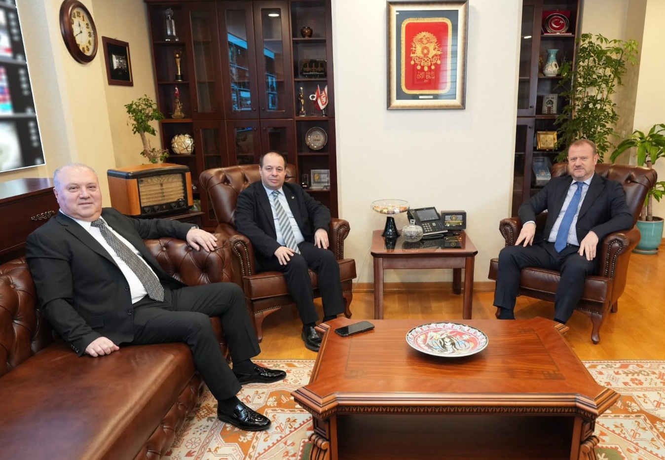 OSB BAŞKANLIĞINDAN RTÜK BAŞKANI DANİŞ’E ZİYARET