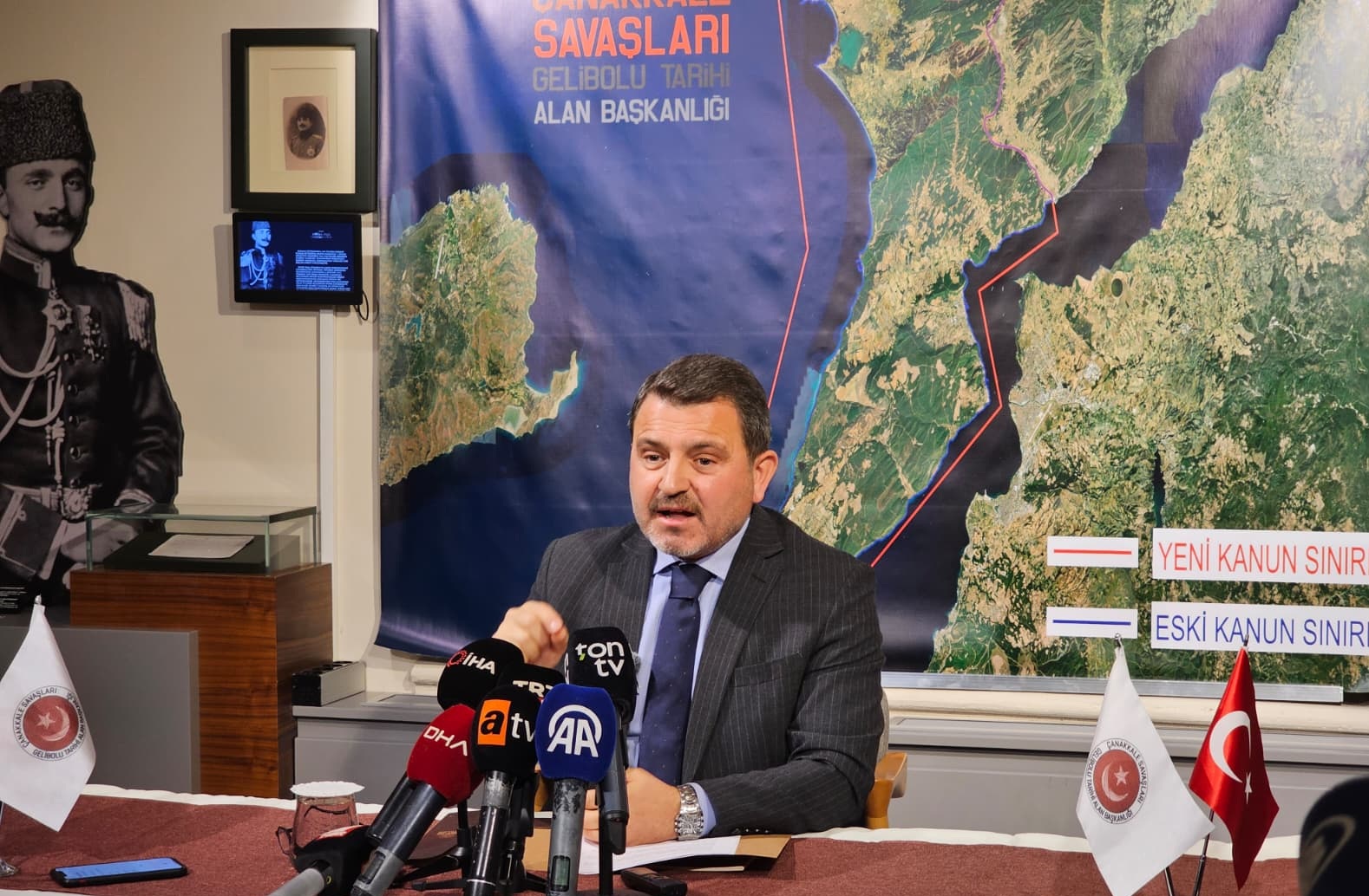 TARİHİ ALAN BAŞKANI KAŞDEMİR, “ÇANAKKALE’NİN İKİ YAKASINA DA HİZMET ETMEK İSTİYORUZ”