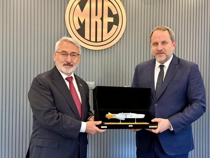 OSMAN OKYAY’DAN MKE GENEL MÜDÜRÜ İLHAMİ KELEŞ’E ZİYARET