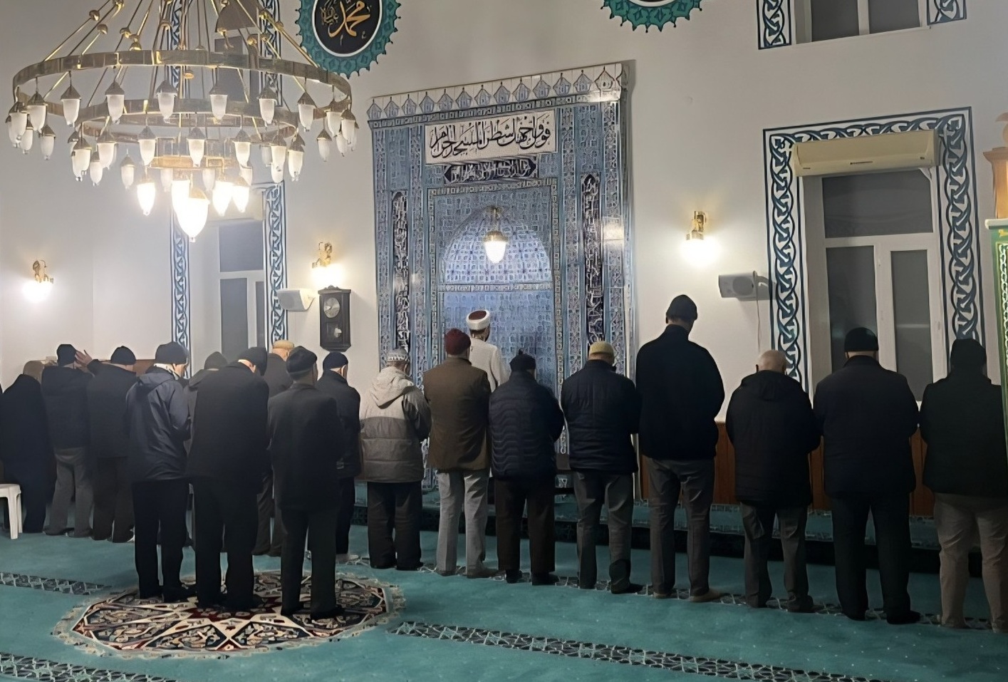 HACI HASAN CAMİİNDE SABAH NAMAZI BULUŞMASI