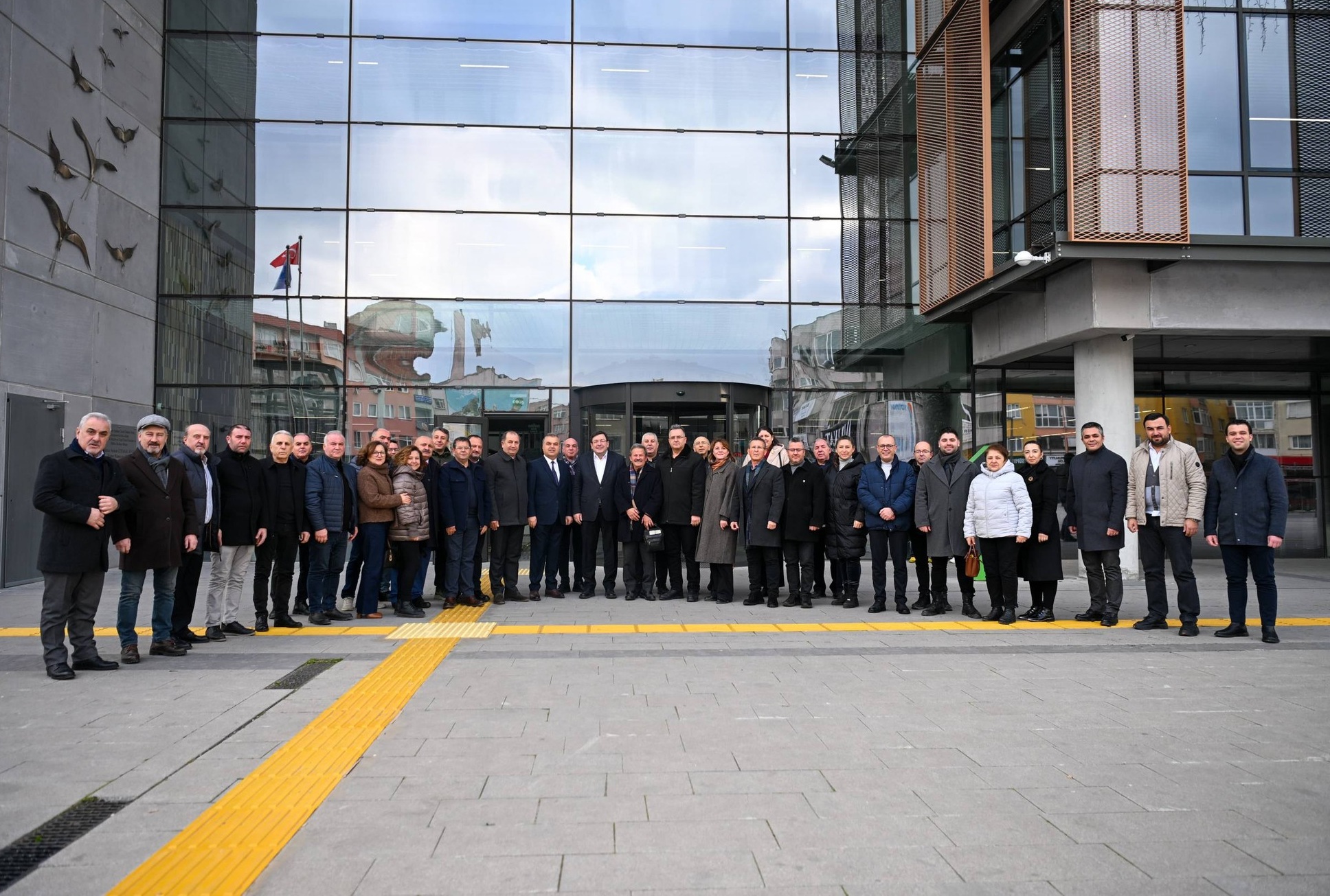 ÇANLILARDAN İGM BAŞKANI ERTUĞRUL İLE BELEDİYE BAŞKANI ERKEK’E ZİYARET