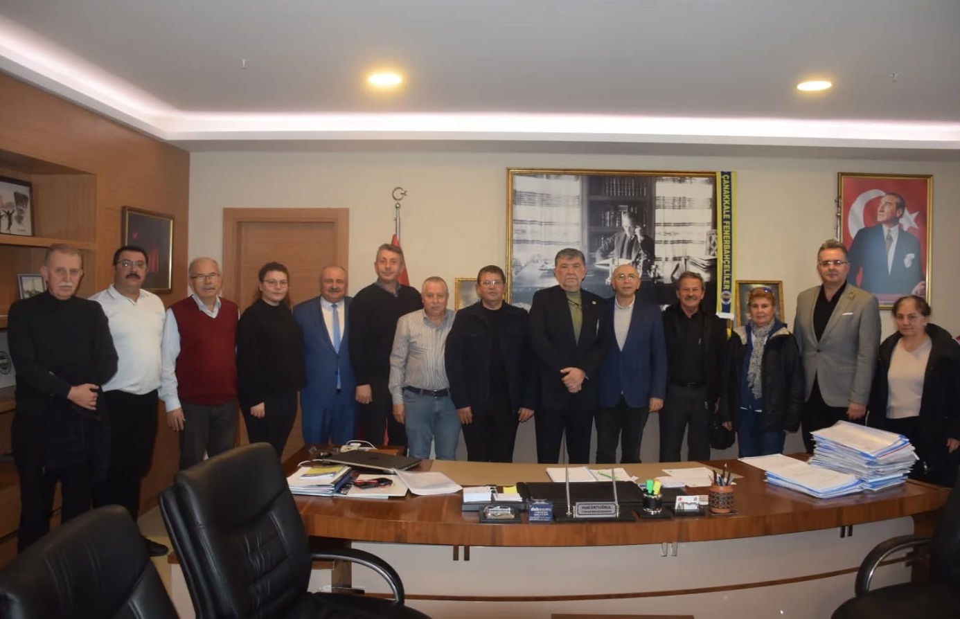 ÇANLILAR DERNEĞİNDEN İL GENEL MECLİS BAŞKANINA ZİYARET