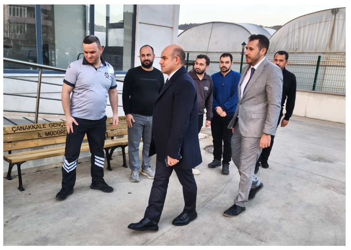 ÇAN KAYMAKAMI KYK YURDUNDA ÖĞRENCİLERLE BİR ARAYA GELDİ