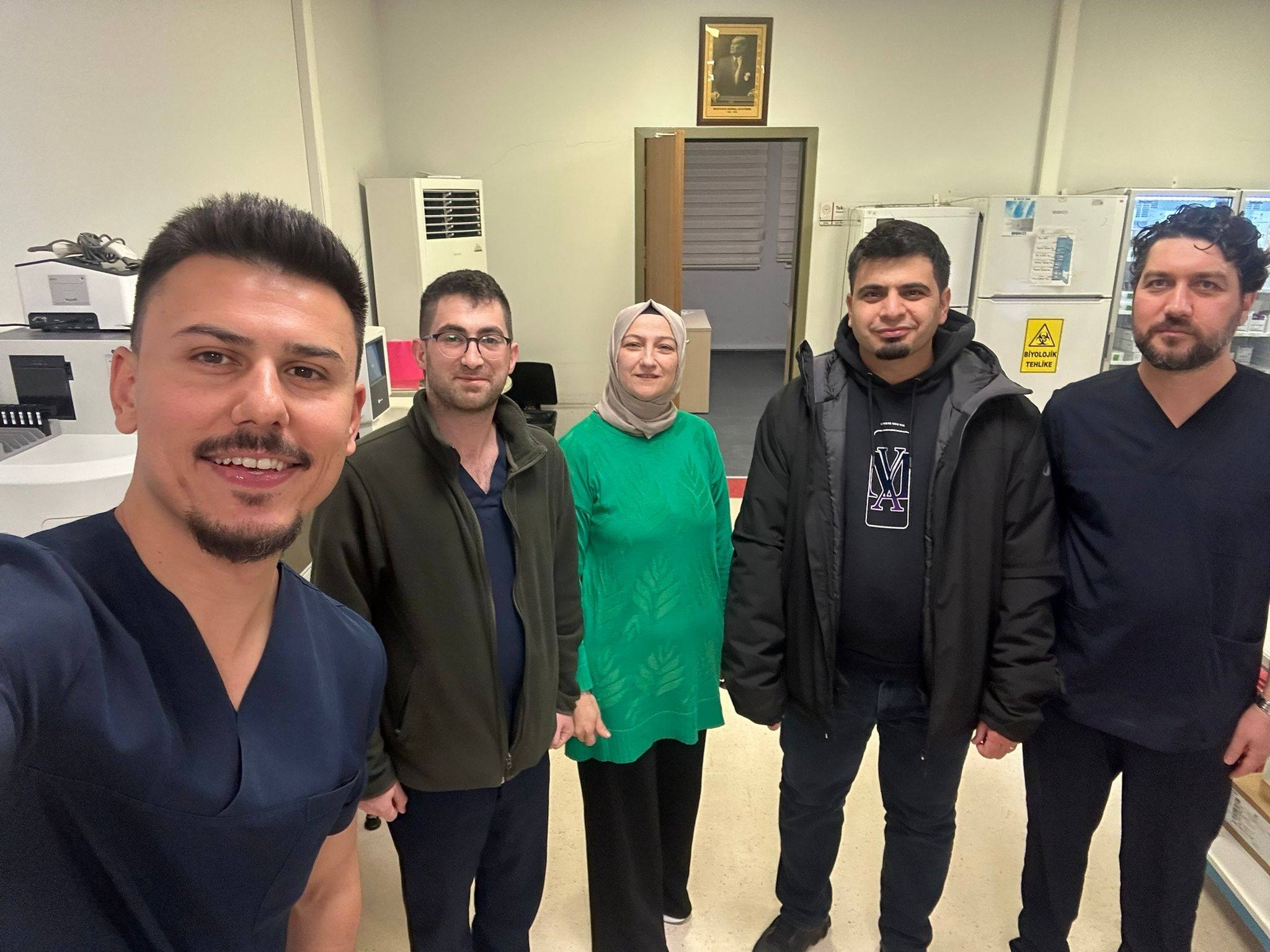 ÇAN DEVLET HASTANESİNE YENİ YILDA ANLAMLI ZİYARET