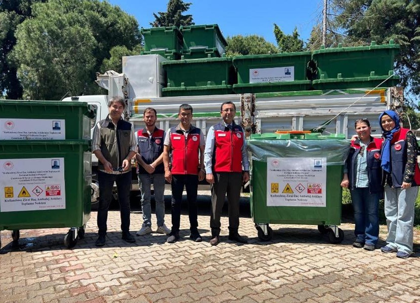 SEKİZ YILDA YARIM MİLYON ZİRAİ ATIK İMHASI