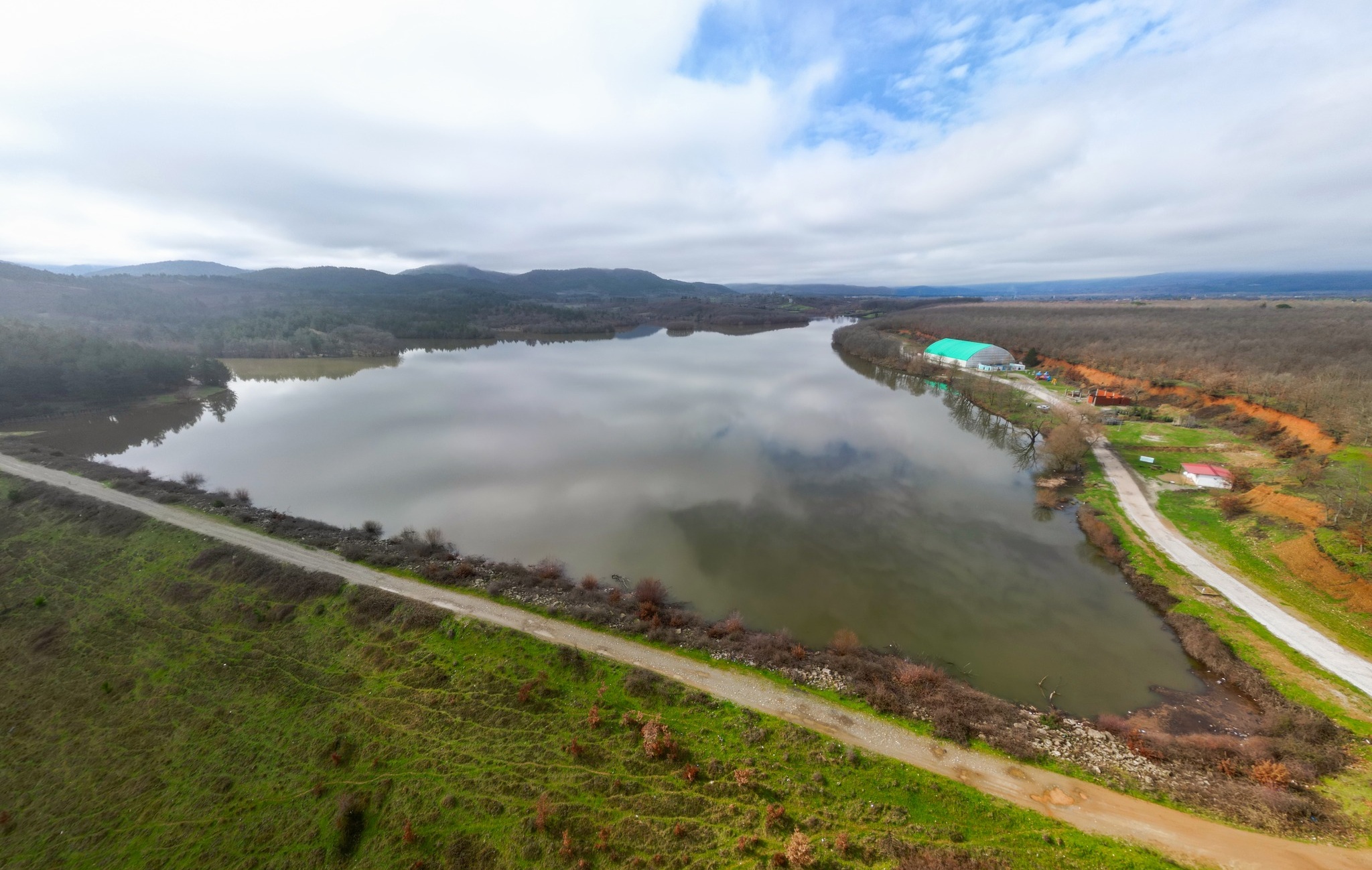 OLUKPINAR GÖLETİ YÜZDE 100 DOLULUĞA ULAŞTI