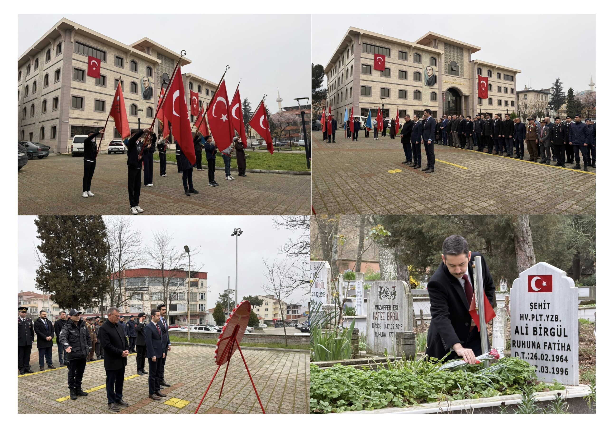 18 MART ŞEHİTLERİ ANMA GÜNÜ VE ÇANAKKALE ZAFERİ YENİCE’DE DE KUTLANDI