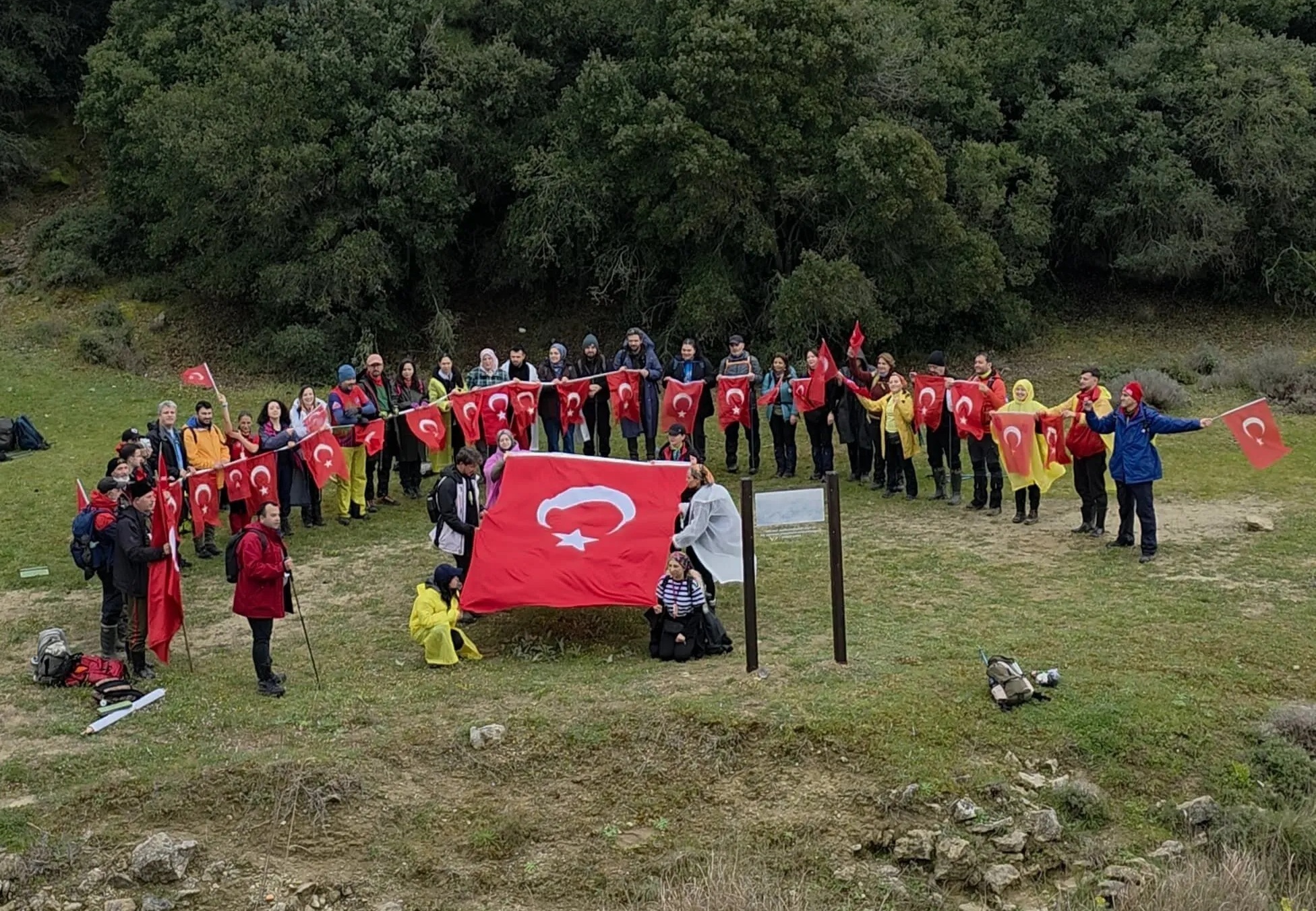 BİGA’DAN GELİBOLU’YA SAYGI YÜRÜYÜŞÜ