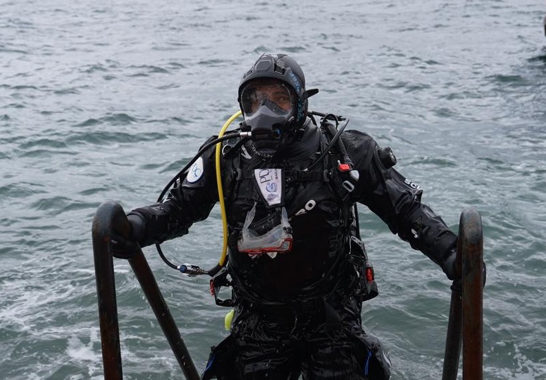 PROFESYONEL DALIŞ EĞİTMENİ MAZLUM KİBAR’DAN ÇANAKKALE’DE DÜNYA REKORU DENEMESİ