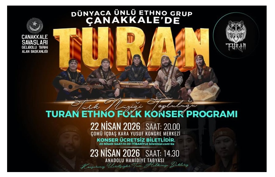 ALAN BAŞKANLIĞINDAN 22 VE 23 NİSAN’DA ÜCRETSİZ AÇIK HAVA KONSERİ…