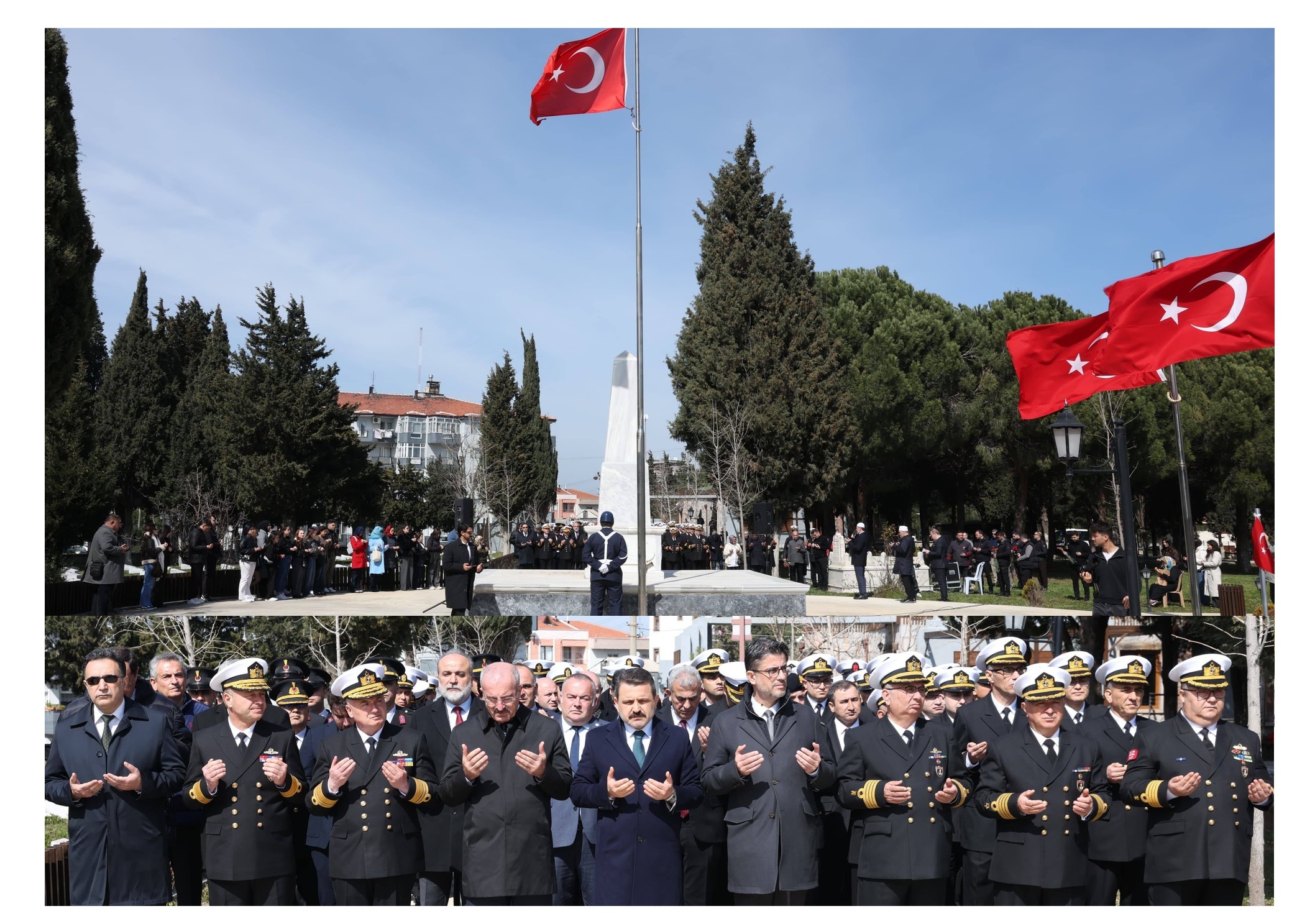 ŞEHİTLERİMİZE 111. YILDA HASTANE BAYIRI ŞEHİTLİĞİNE ANMA TÖRENİ