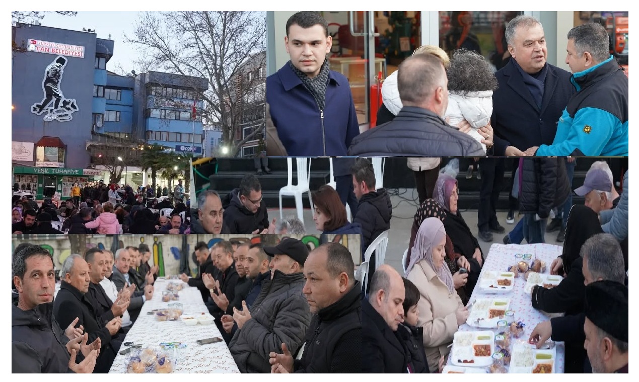 ÇAN BELEDİYE BAŞKANIN KIZI MERHUME İREMNUR ARSLAN İFTAR PROGRAMIYLA ANILDI