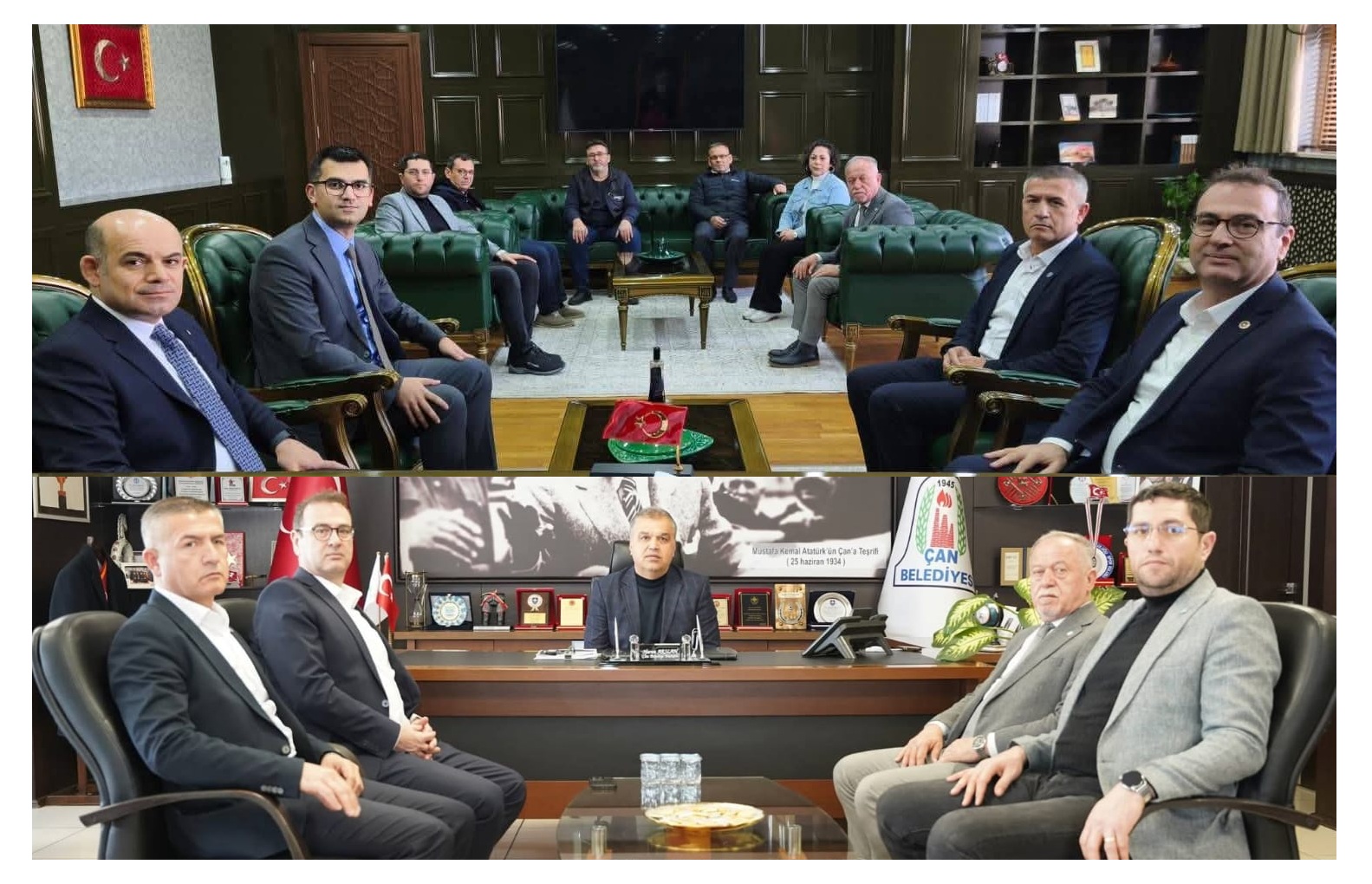 İYİ PARTİ’DEN ÇAN’DA ÇIKARTMA