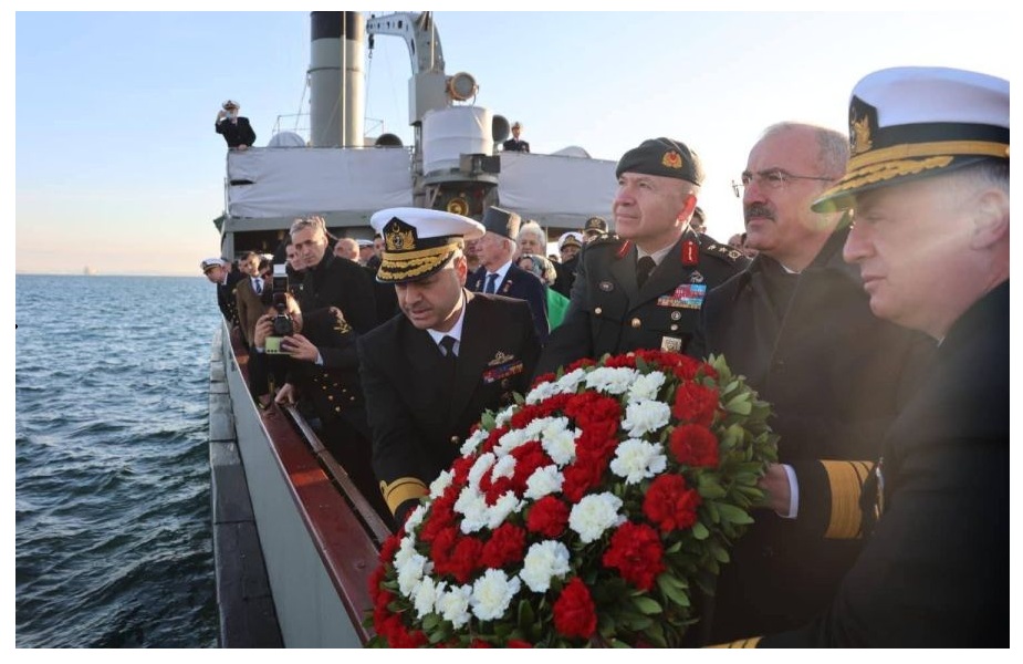 NUSRET MAYIN GEMİSİ’NİN 111 YILLIK MİRASI ŞAFAK VAKTİNDE ANILDI