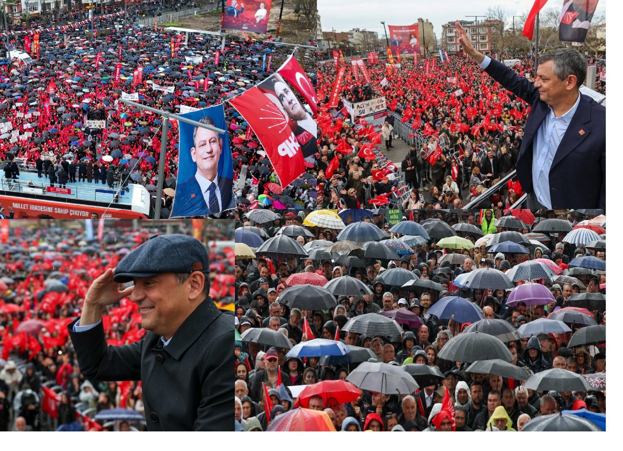 CHP’NİN YÜZÜNCÜ EYLEMİ ÇANAKKALE’DE YAPILDI