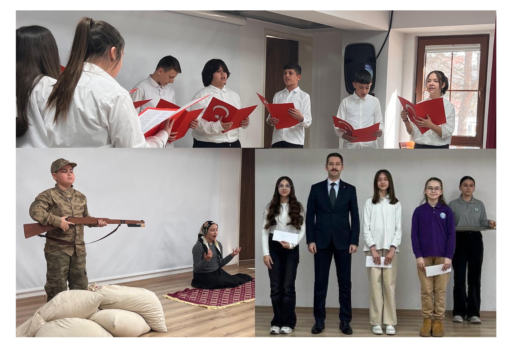 İSTİKLAL MARŞININ KABULÜ VE MEHMET AKİF ERSOY’U ANMA GÜNÜ YENİCE’DE DE KUTLANDI