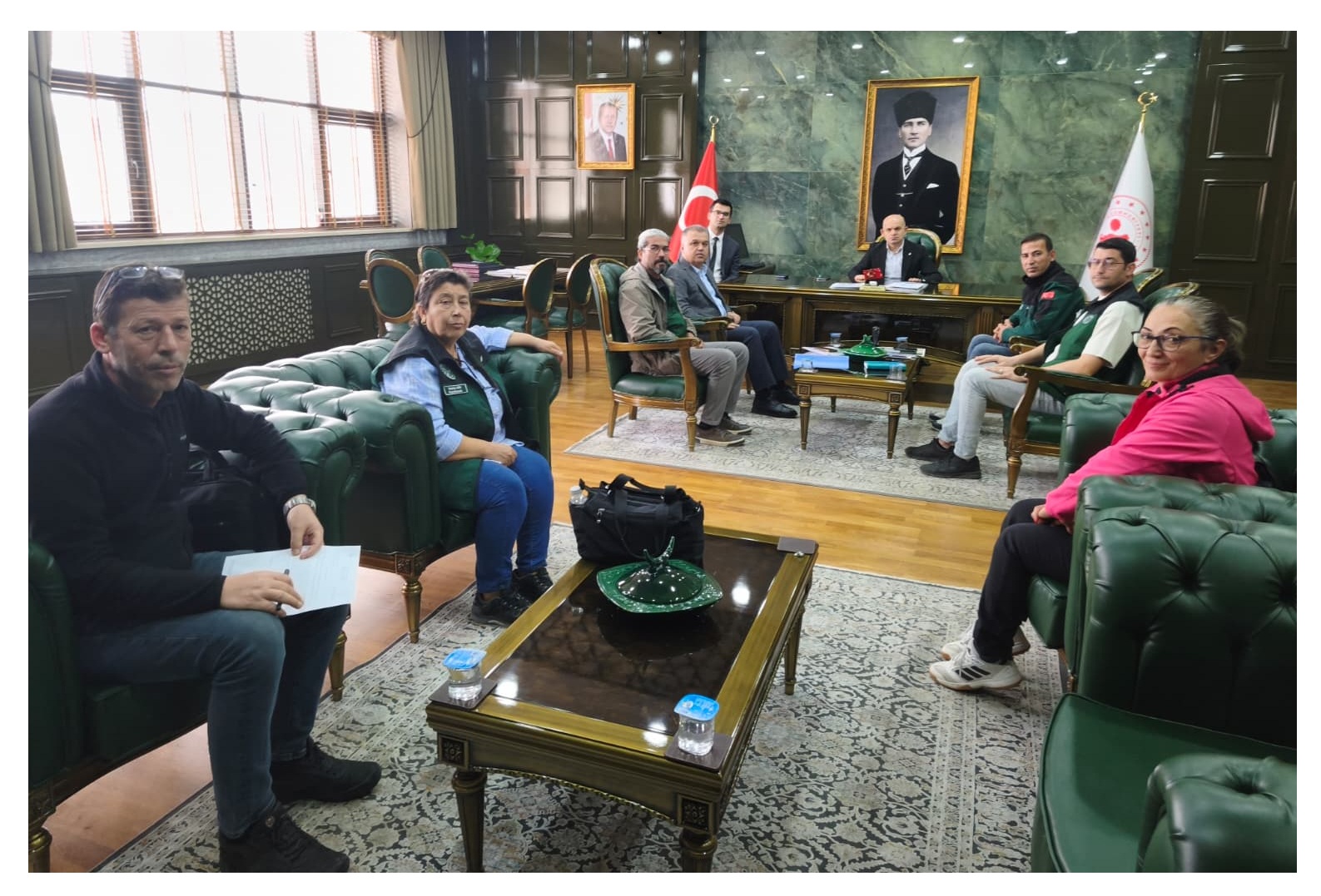 ÇAN’DA YAĞIŞLARDAN SONRA GÖLETLERİN DURUMU DEĞERLENDİRİLDİ