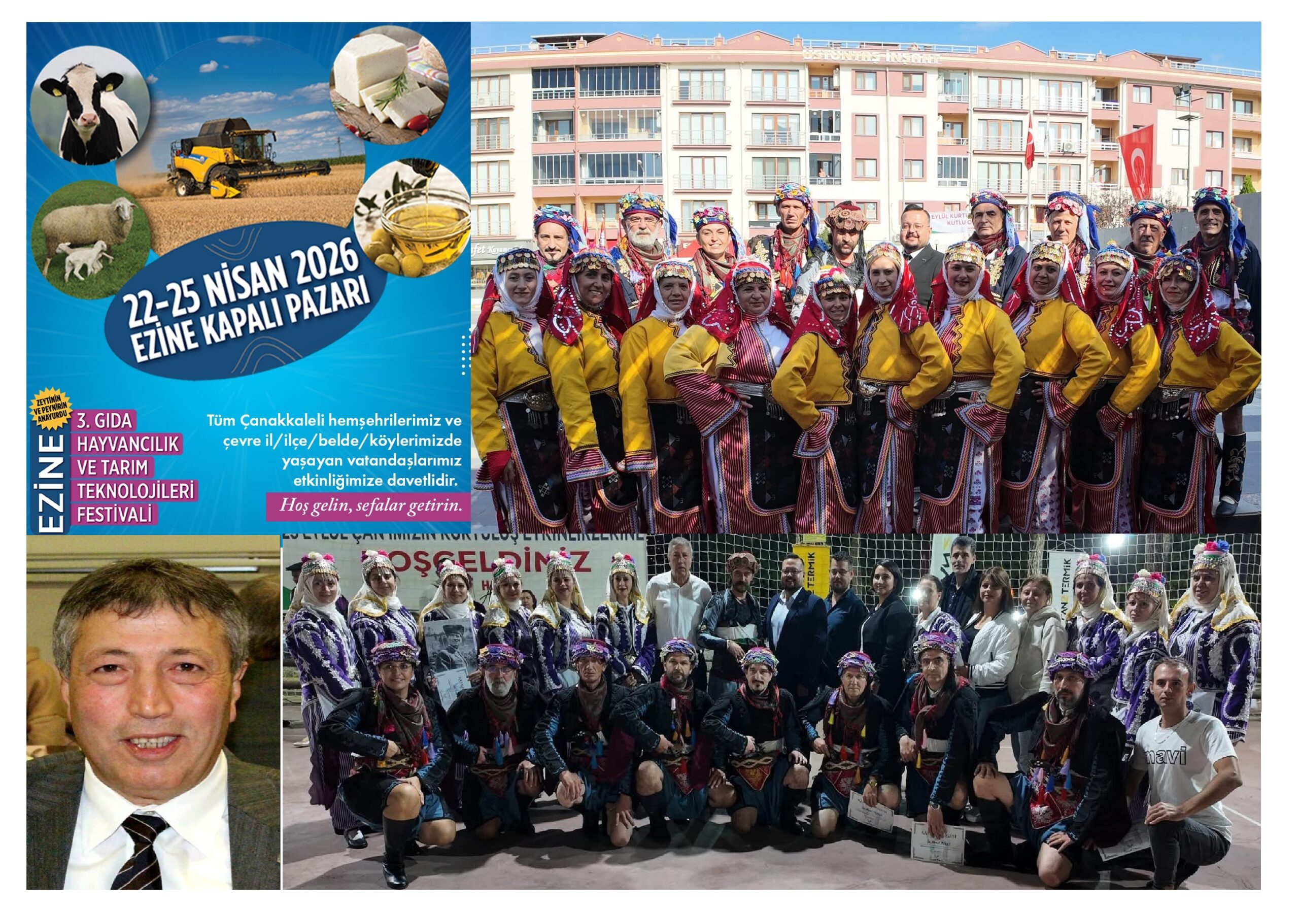 ÇAN KAHOT EKİBİ, EZİNE TARIM FUARI AÇILIŞINDA GÖSTERİ YAPACAK