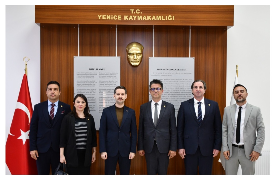 REKTÖR ERENOĞLU’NDAN YENİCE KAYMAKAMI İRDELP’E ZİYARET