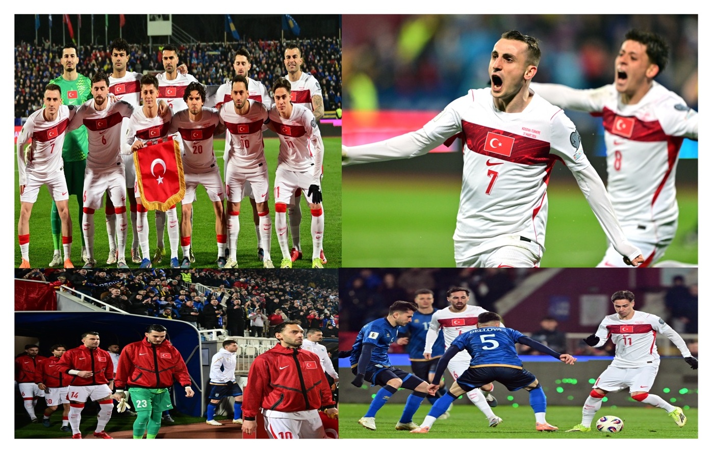 ROMANYA’DAN SONRA KOSOVA’YI DA TEK GOLLE GEÇTİK… MUHTEŞEMSİNİZ BİZİM ÇOCUKLAR…