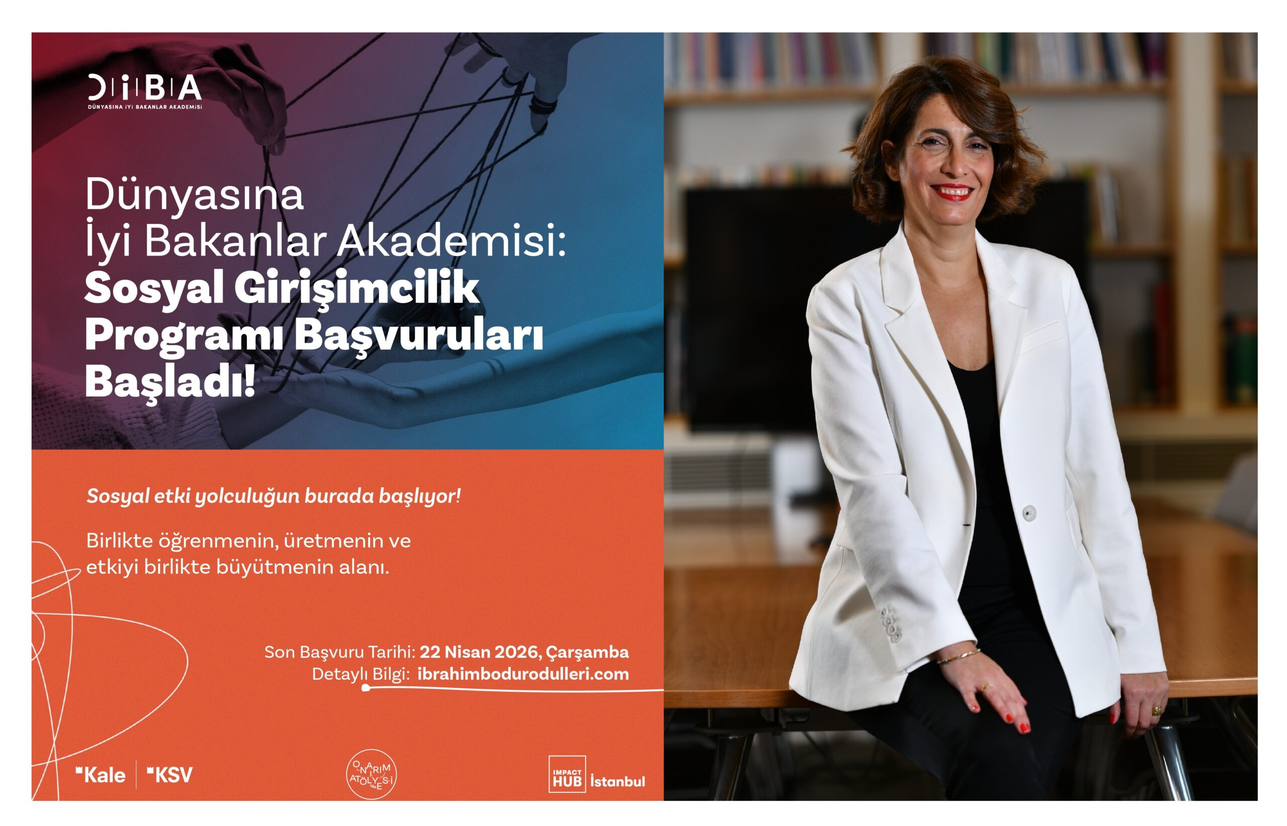 KALE’NİN DÜNYASINA İYİ BAKANLAR AKADEMİSİ SOSYAL GİRİŞİMCİLİK PROGRAMI İÇİN BAŞVURULAR BAŞLADI