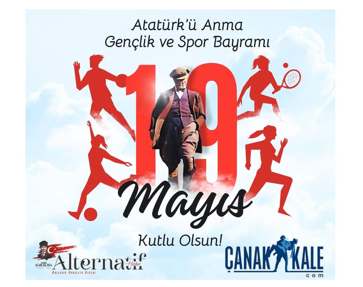 KURUCUMUZ GAZETECİ SABRİ KARAKAYA’DAN 19 MAYIS ATATÜRK’Ü ANMA, GENÇLİK VE SPOR BAYRAMI KUTLAMASI