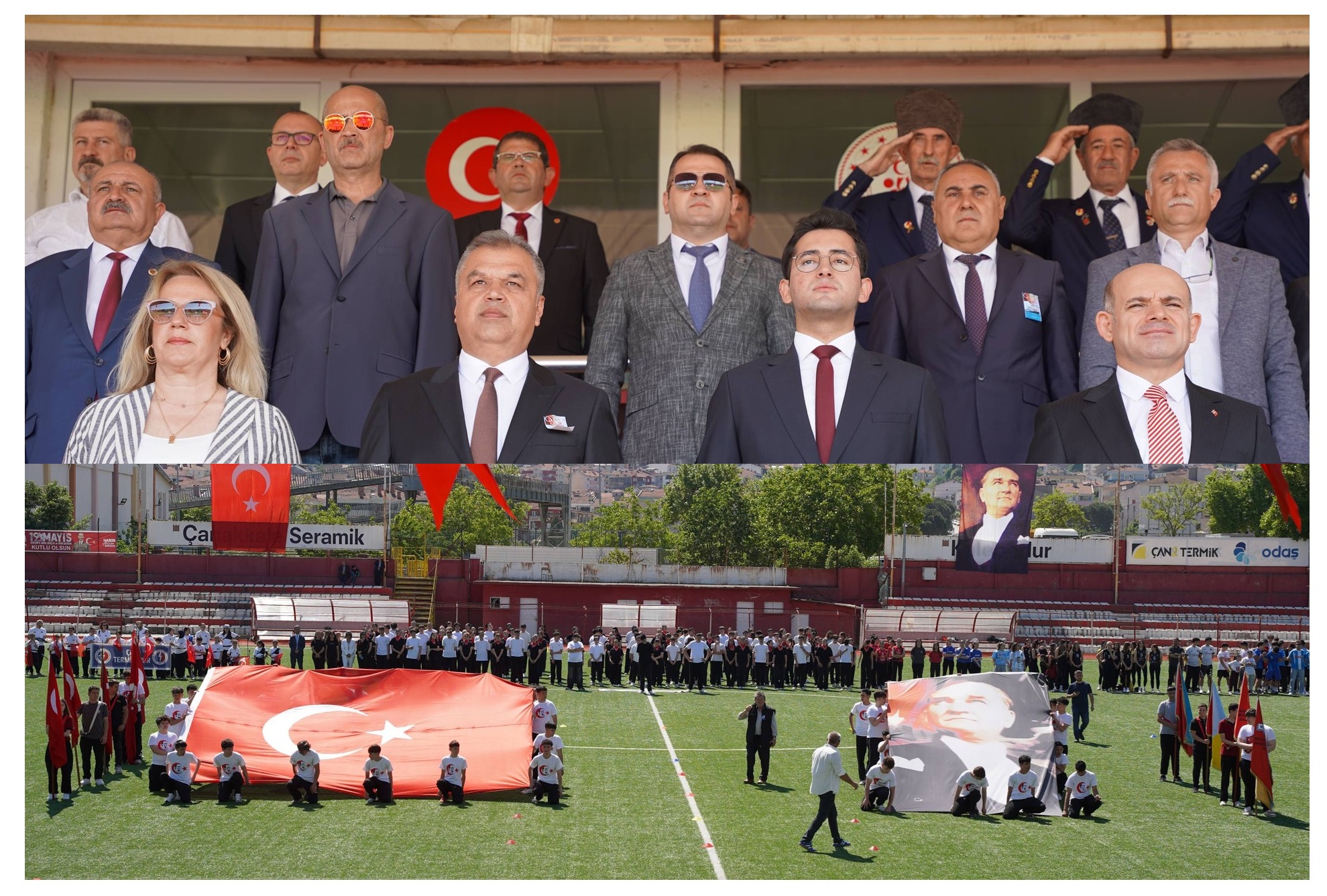 ATATÜRK’Ü ANMA, GENÇLİK VE SPOR BAYRAMI ÇAN’DA TÖRENLERLE KUTLANDI