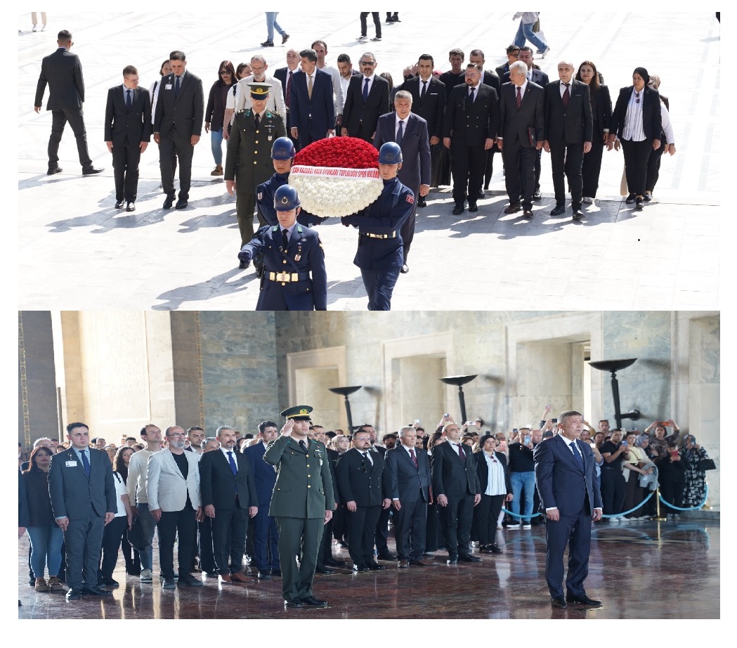 ÇAN KAHOT, ANITKABİR’DE ATATÜRK’ÜN HUZURUNA ÇIKTI