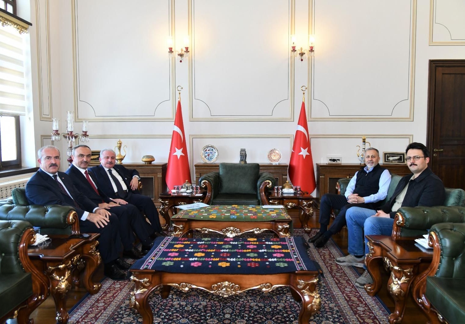 ÇANAKKALE VALİSİNDEN TEKİRDAĞ VALİSİNE BAŞSAĞLIĞI ZİYARETİ