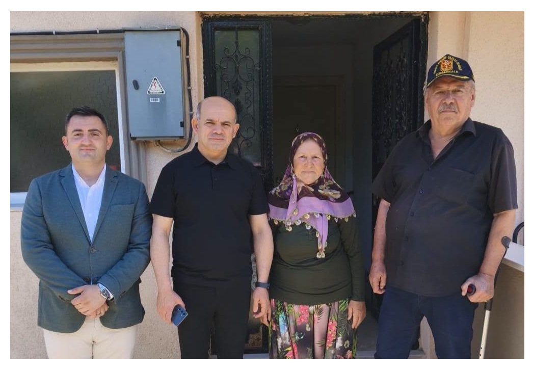 ÇAN’DA ŞEHİT AİLERİ İLE GAZİLERE BABALAR GÜNÜ ZİYARETLERİ