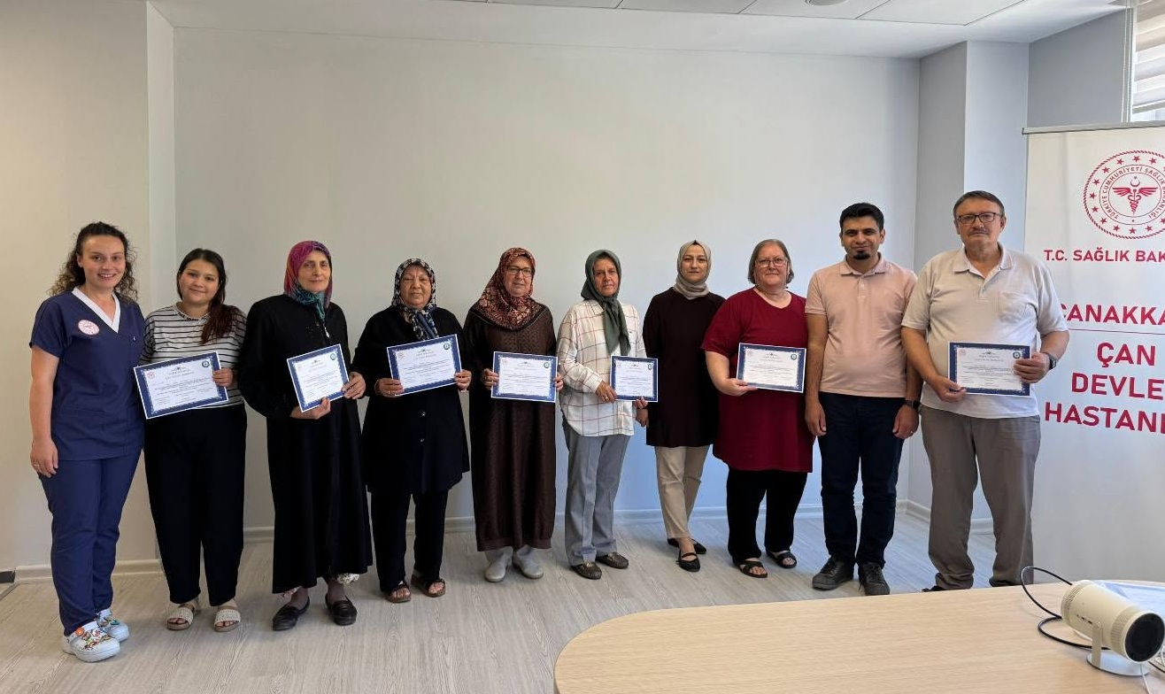 ÇAN DEVLET HASTANESİNDE DİYABET OKULU EĞİTİMİ