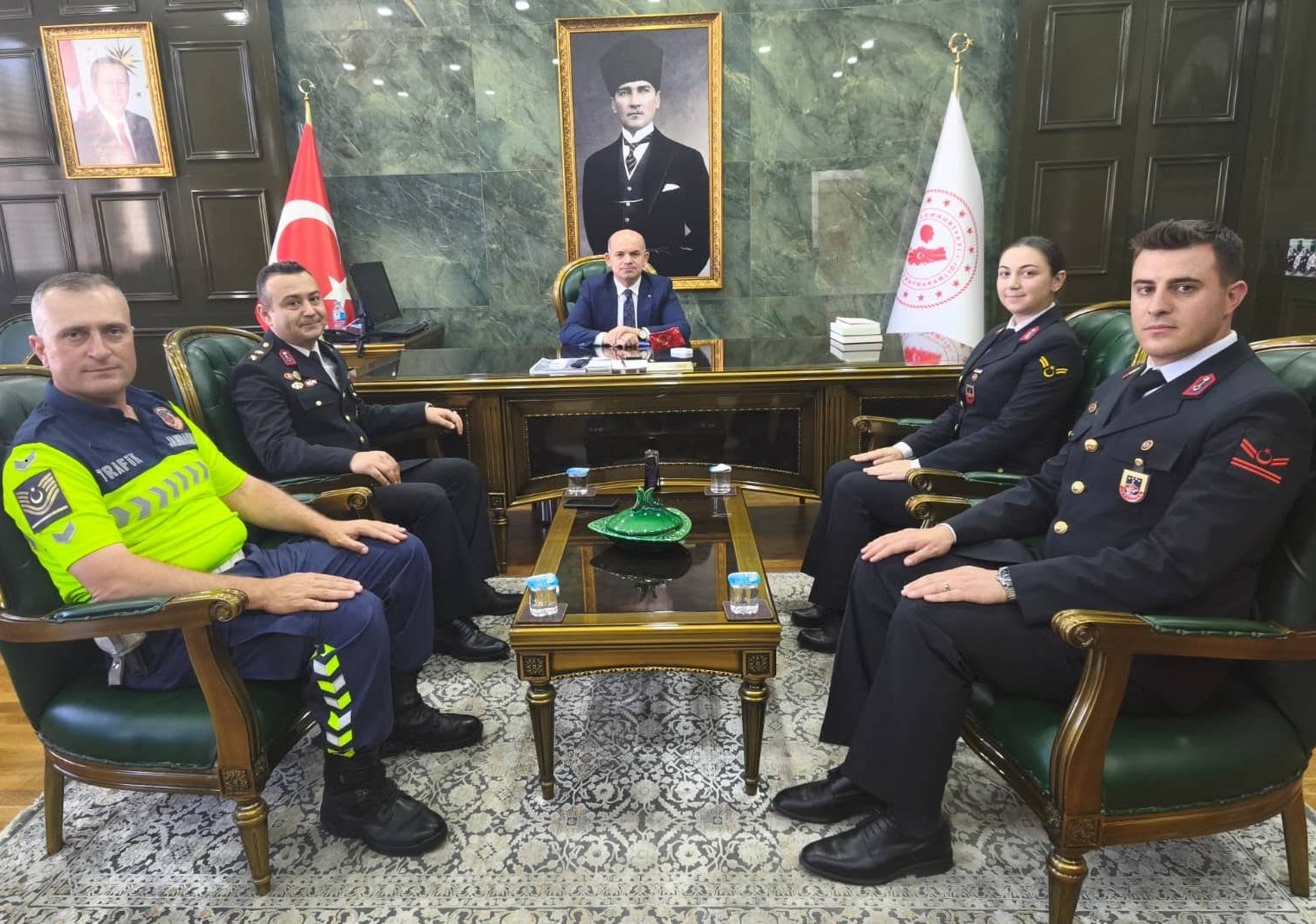 ÇAN İLÇE JANDARMA KOMUTANLIĞINDAN 187’NCİ YIL MAKAM ZİYARETİ