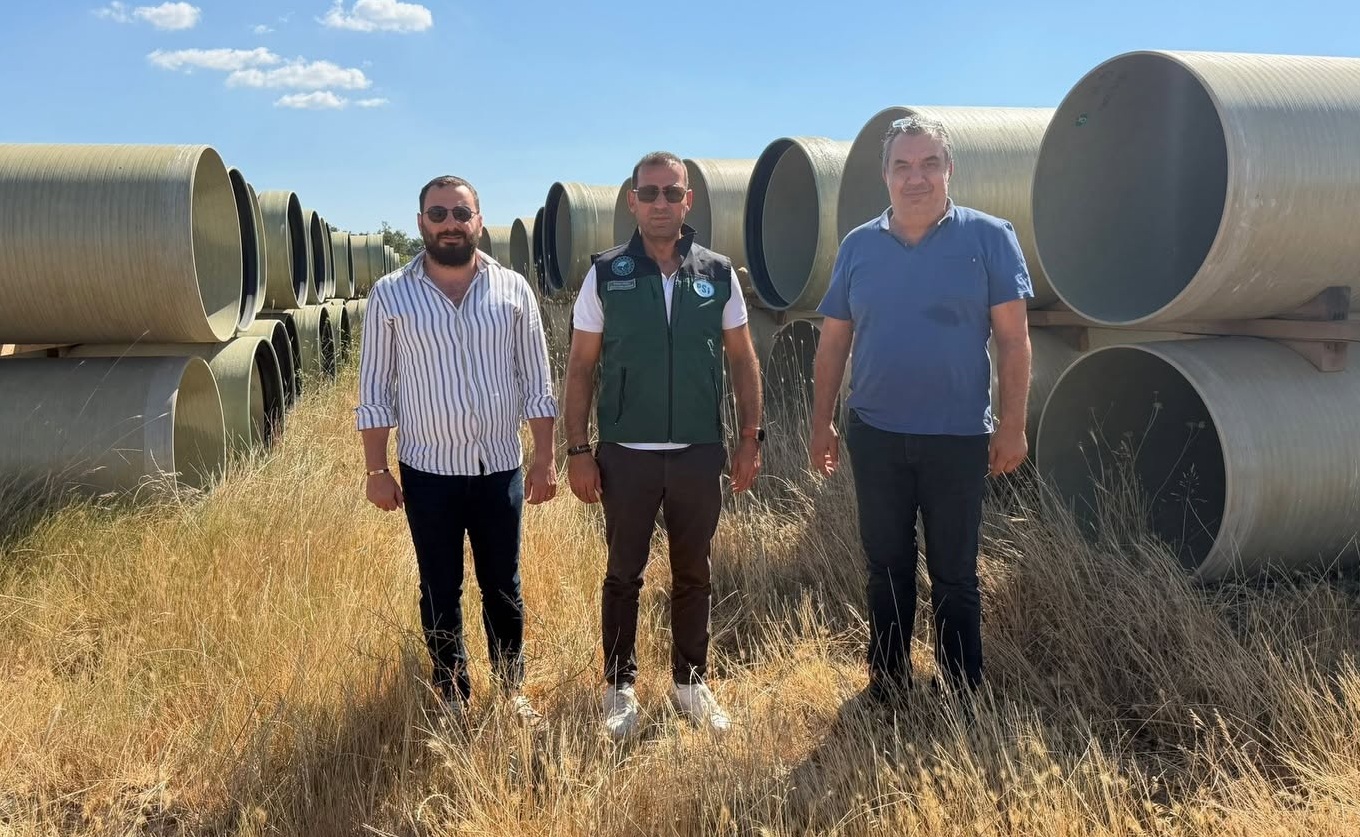 ÇAN KÜÇÜKLÜ GÖLETİ SULAMASI MODERN BASINÇLI BORULU SULAMA ŞEBEKESİNE DÖNÜŞTÜRÜLÜYOR