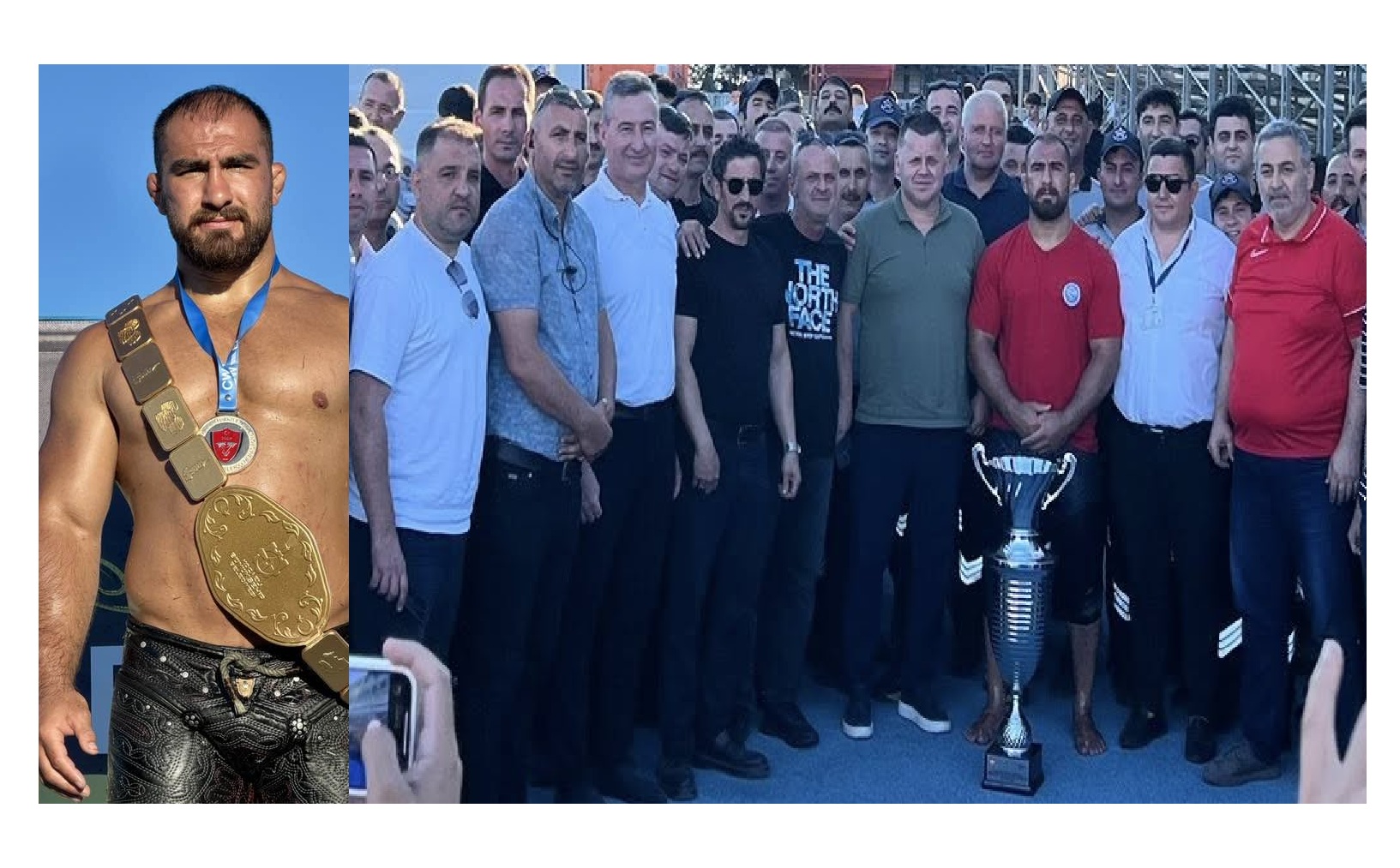 FEYZULLAH AKTÜRK, KIRKPINAR ÖNCESİ KOCAELİ SEKAPARK’TA DA ALTIN KEMERİ ALDI