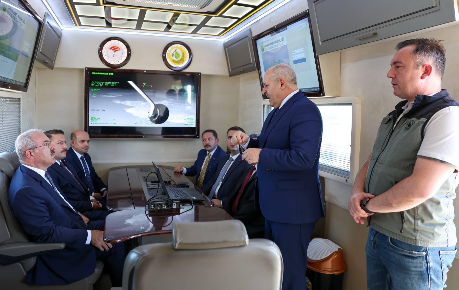 HASAT DÖNEMİNDE ORMAN YANGINLARIYLA MÜCADELE TOPLANTISI