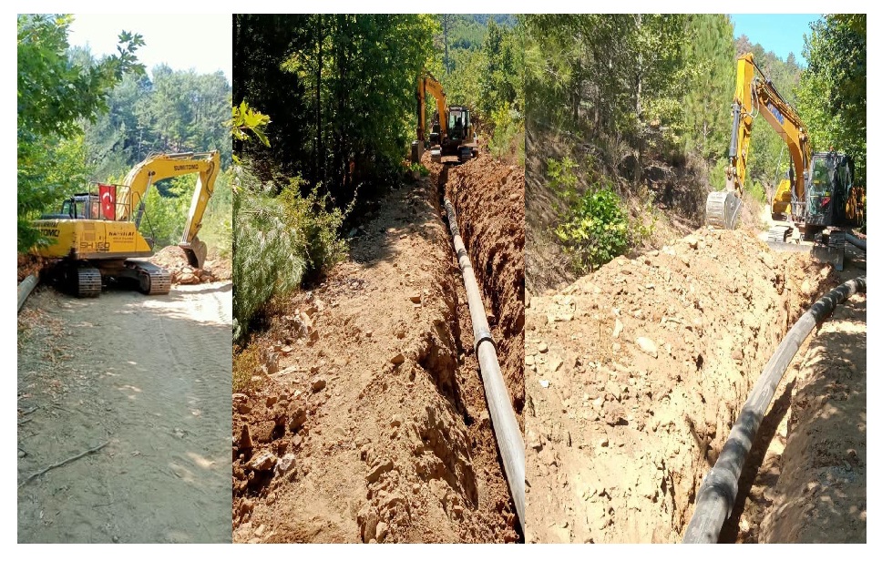 KAZDAĞLARININ SUYU 14 KÖYÜMÜZLE BULUŞTU