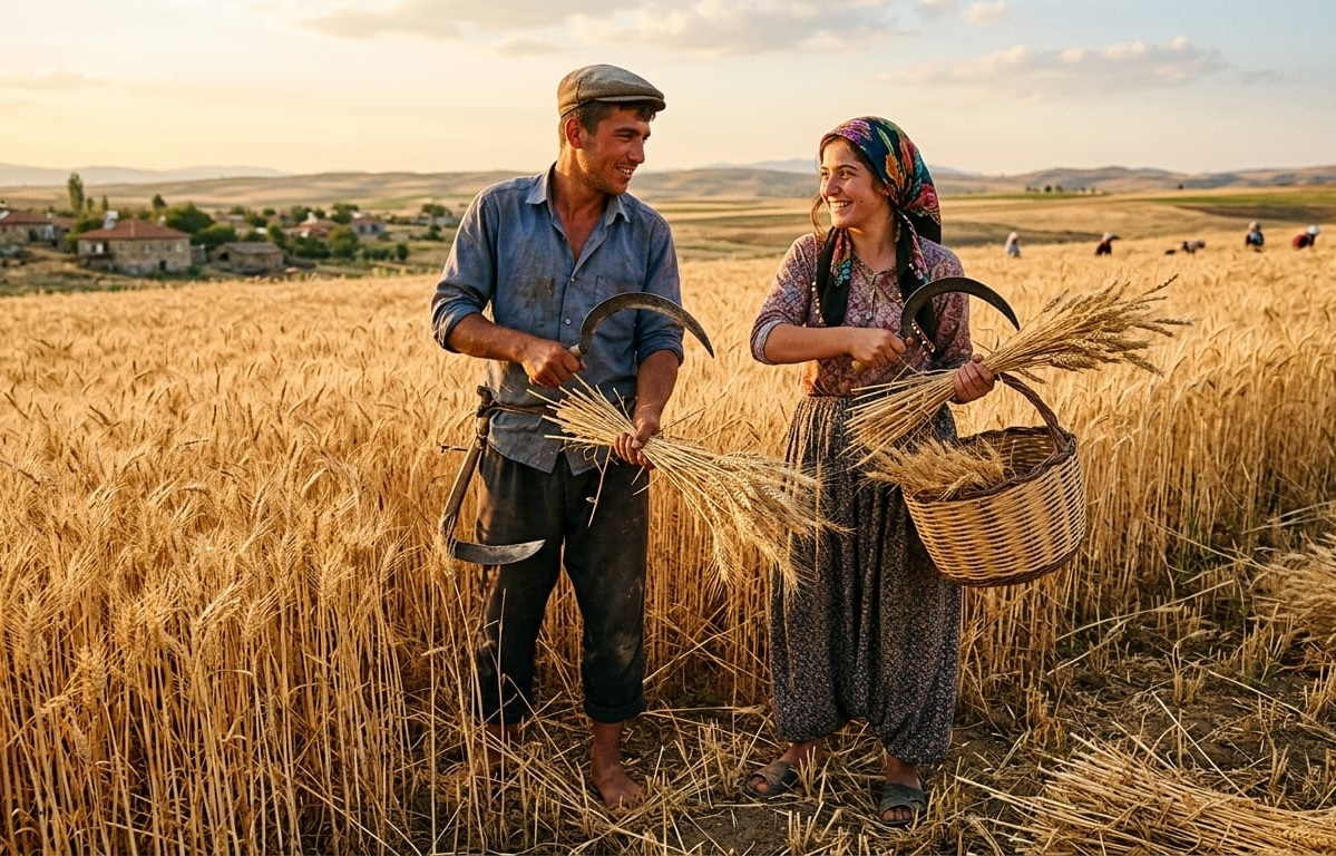 Orak ile Ellik’in Hikayesi: Altın Sarısı Tarlalarda Bir Ömür