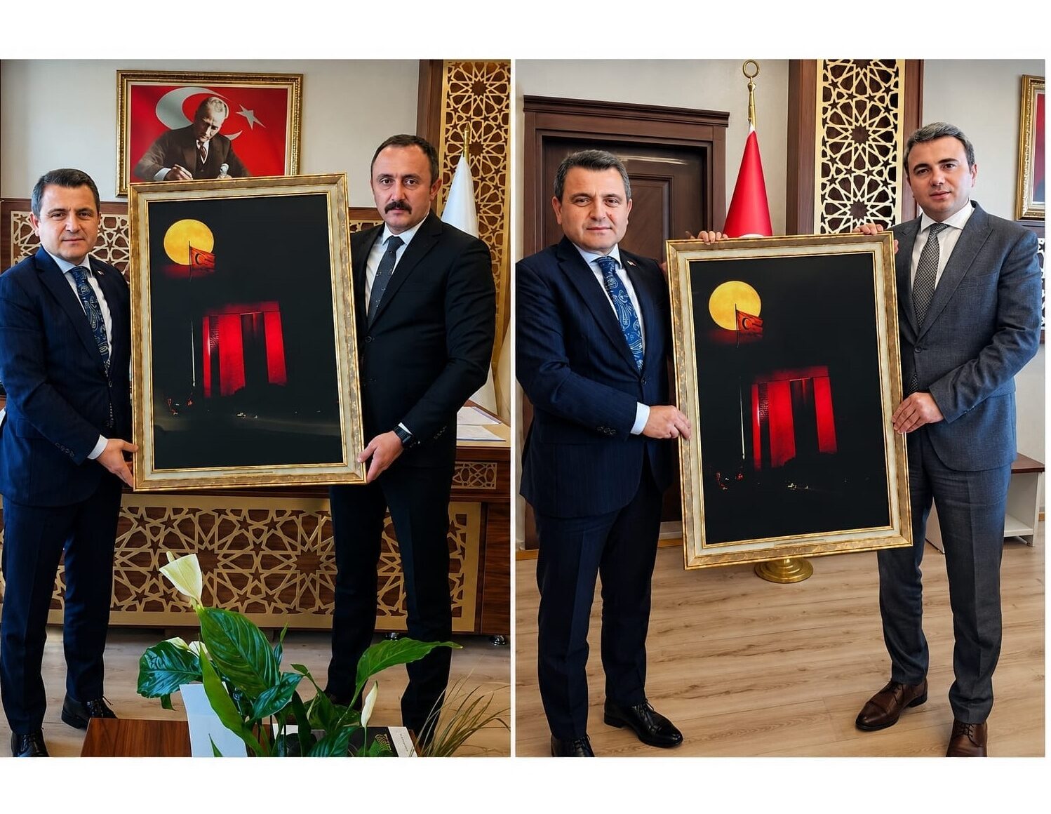 TARİHİ ALAN BAŞKANINDAN BAŞSAVCI VE ADALET KOMİSYONU BAŞKANINA ZİYARET