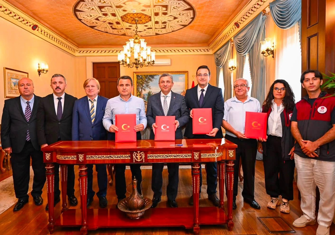 TARİHİ ALAN BAŞKANLIĞINDAN ANTALYA VALİLİĞİ İLE ANLAMLI BİR PROTOKOL