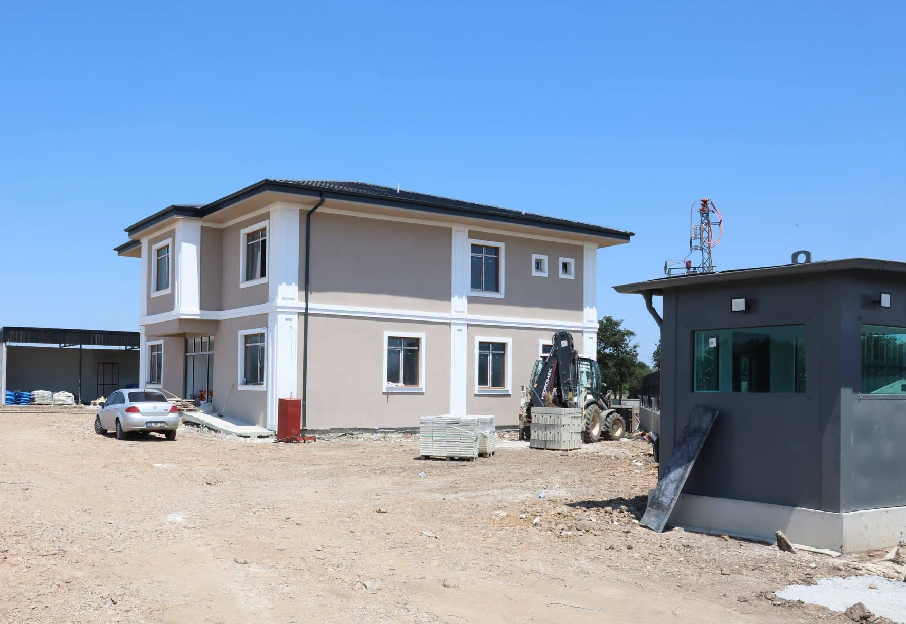 ETİLİ JANDARMA KARAKOLU HİZMET BİNASI İNŞAATINDA İNCELEME