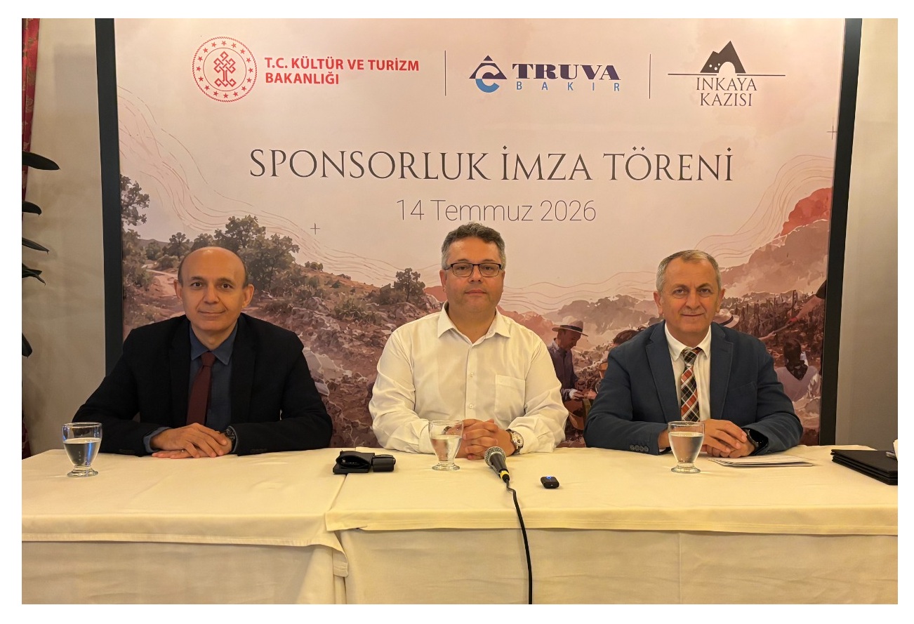 TRUVA BAKIR, 86 BİN YILLIK İNKAYA MAĞARASI KAZILARI İÇİN DESTEĞE DEVAM EDİYOR