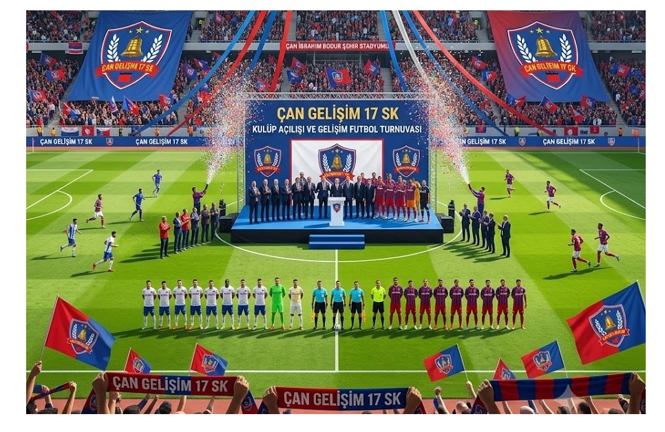 ÇAN GELİŞİM 17 SPOR KULÜBÜNDEN AÇILIŞ TÖRENİ VE FUTBOL TURNUVASI