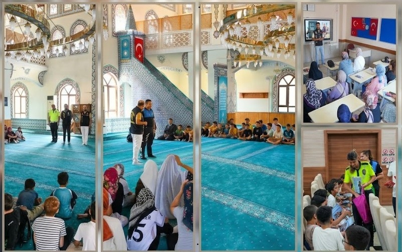 EMNİYETTEN YAZ KUR’AN KURSLARINDA BİLGİLENDİRME EĞİTİMLERİ
