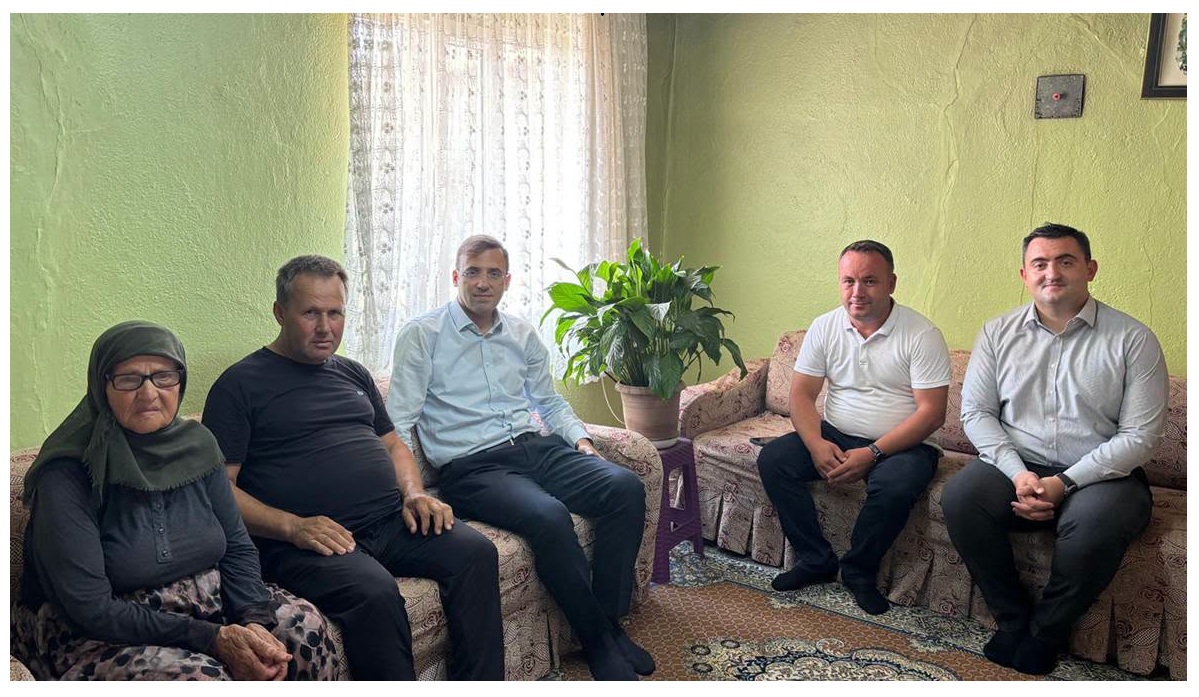ŞEHİT ERDOĞAN ŞEN’İN ANNESİ FATMA ŞEN’E ZİYARET…