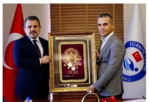 ALAN BAŞKANI KAŞDEMİR’DEN YÜZME FEDERASYONU BAŞKANI YALÇIN’A ZİYARET