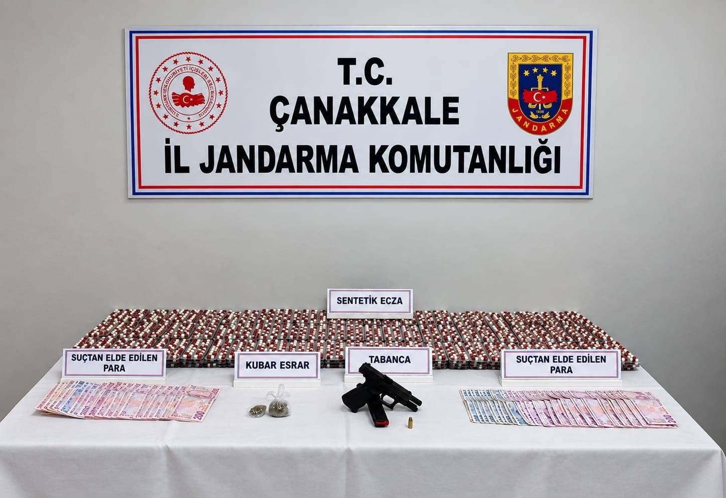 BİGA’DA JANDARMA’DAN NARKOTİK MÜCADELE