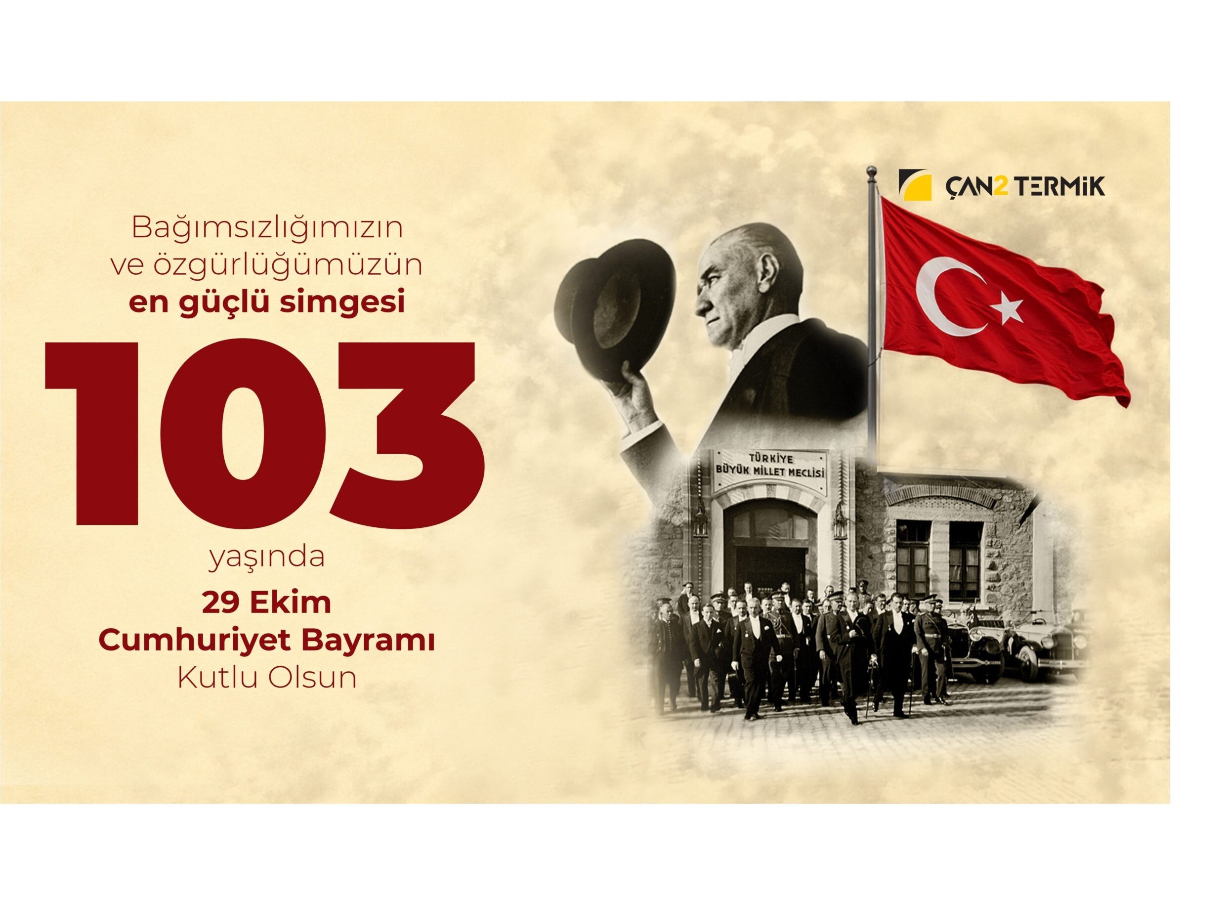 ÇAN2 TERMİK’TEN 29 EKİM CUMHURİYET BAYRAMI KUTLAMASI