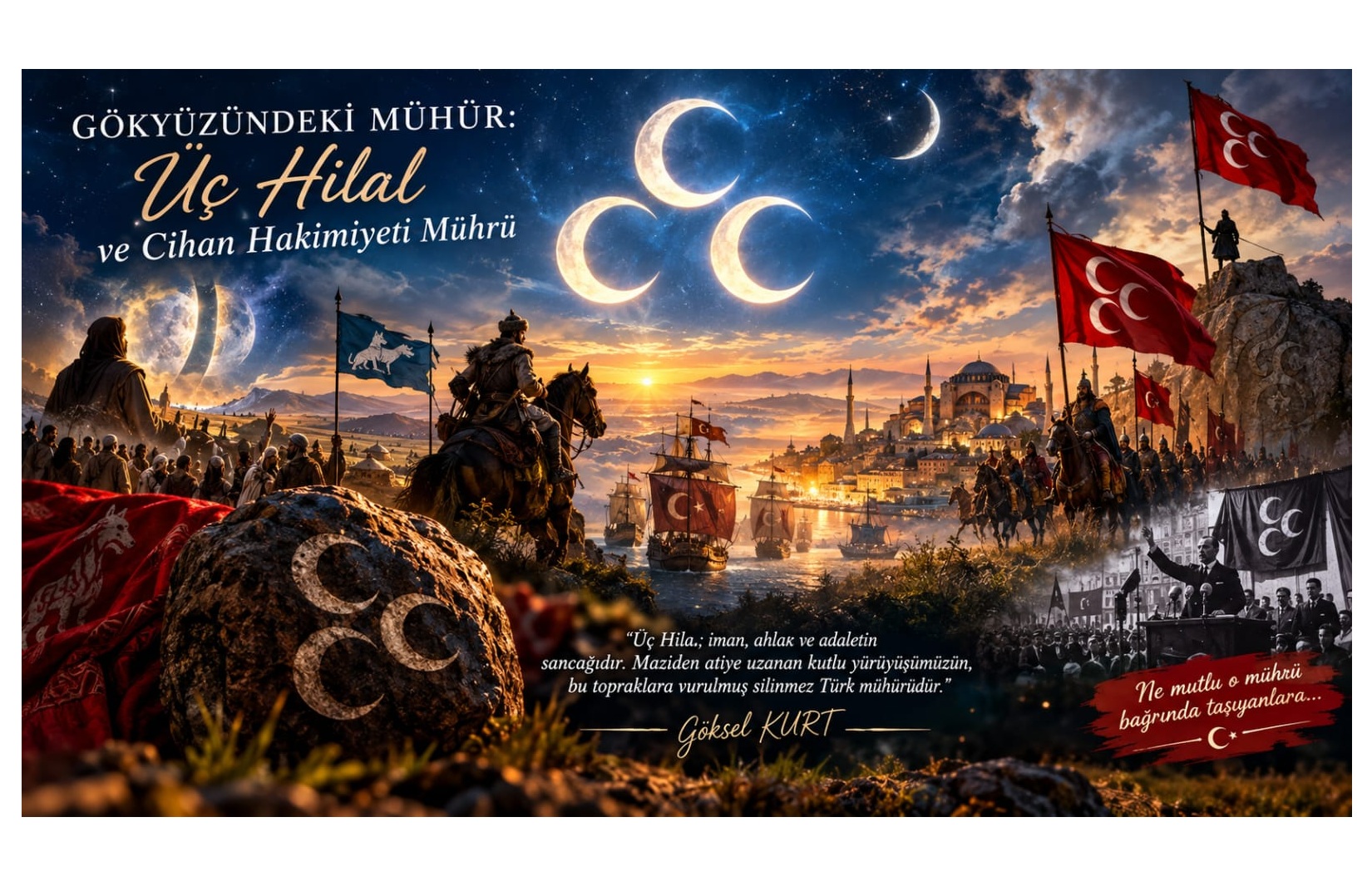 Gökyüzündeki Mühür: Üç Hilal ve Cihan Hakimiyeti Mührü